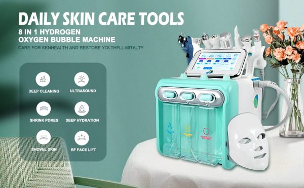 HydraFacial Machine 7 in 1 - 7 in 1 HydraFacial Machine in Pakistan - Seven in One HydraFacial with LED Mask Machine Supplies in Pakistan